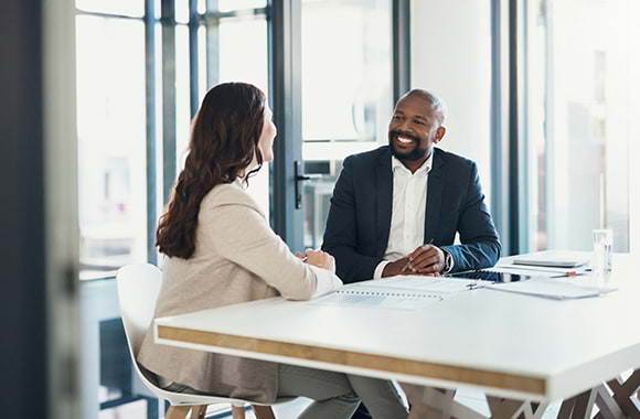 people in a meeting