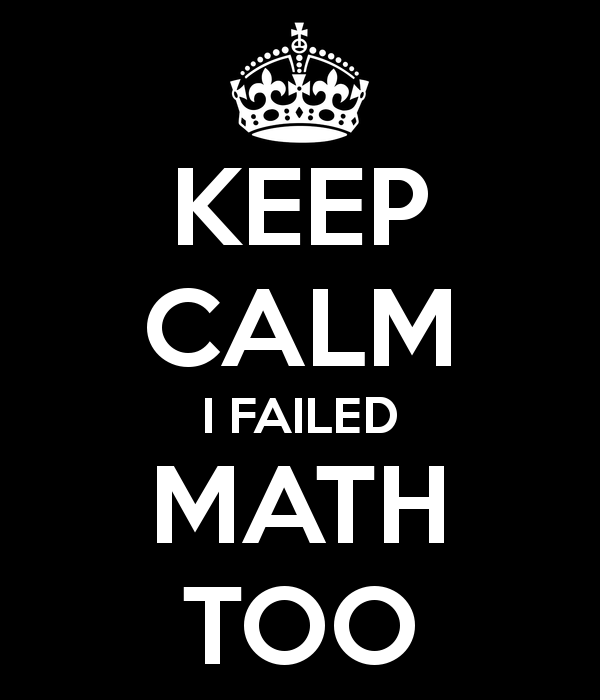 Failed Math? So Did I.