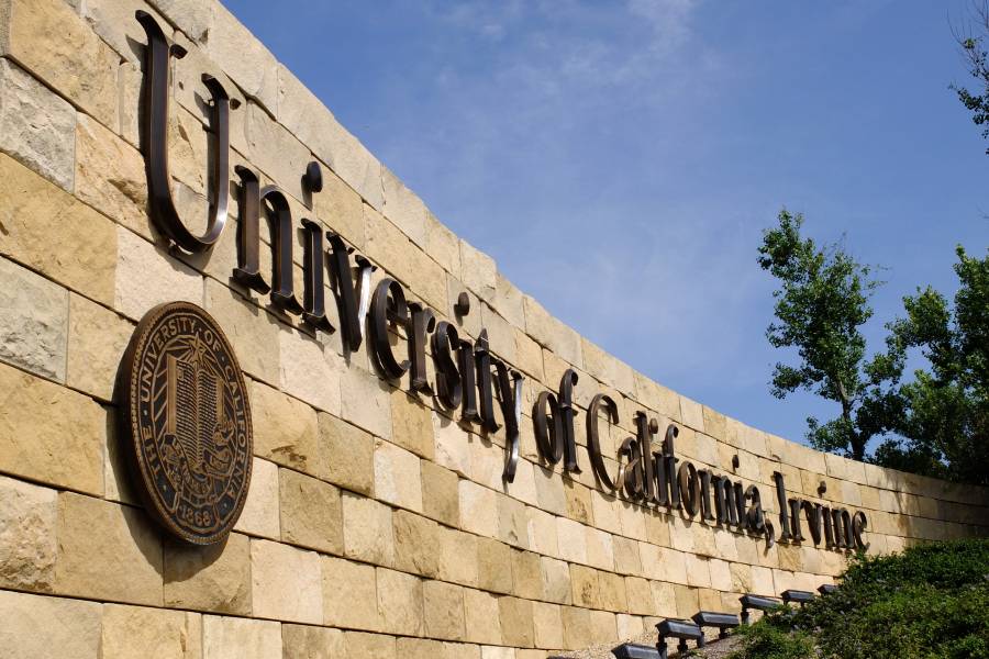 University of California, Irvine Sign