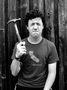 “The best thing about hitting yourself with a hammer is that it feels so good when you stop.”