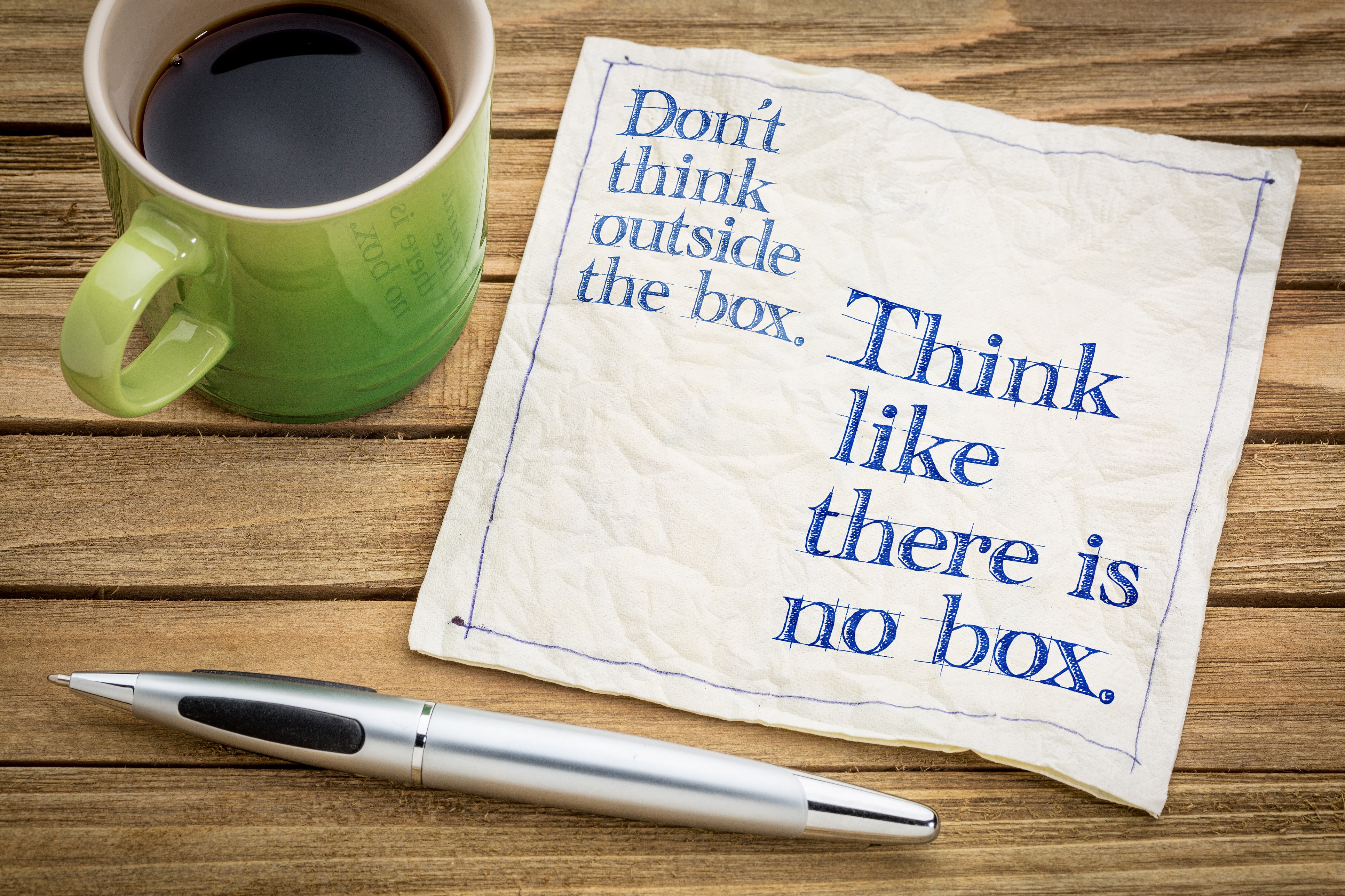 Attention: There is Nothing Inspiring Inside the Box.