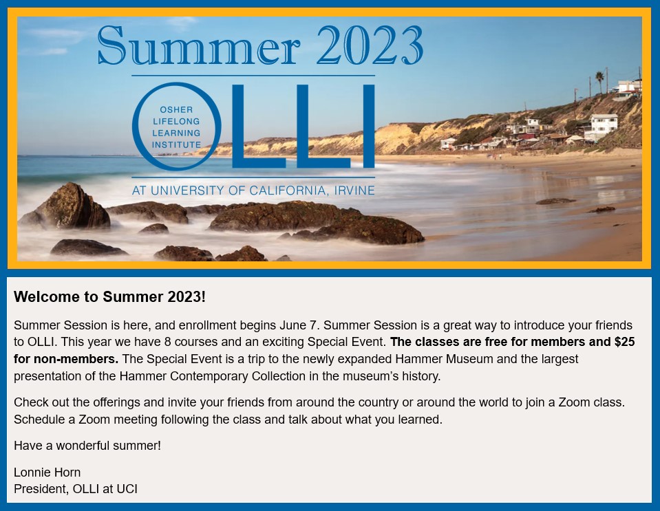 Summer 2022. Enrollment Begins June 8, 2022. Summer classes start July 11, 2022.