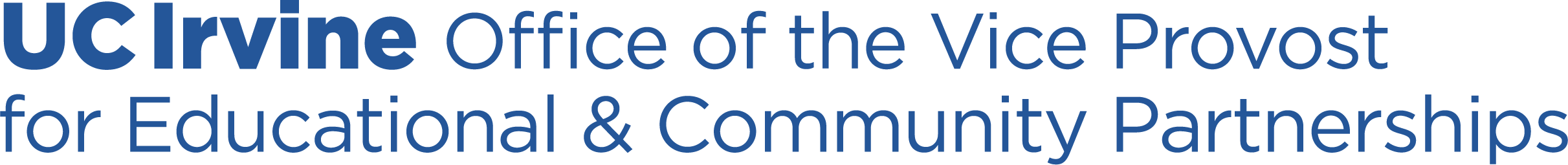 UC Irvine Office of the Vice Provost for Educational & Community Partnerships